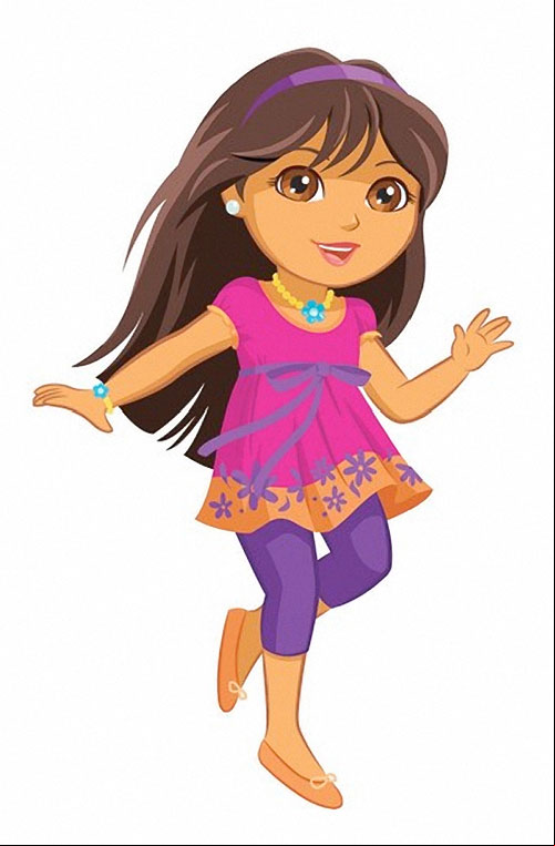 a new look for dora the explorer