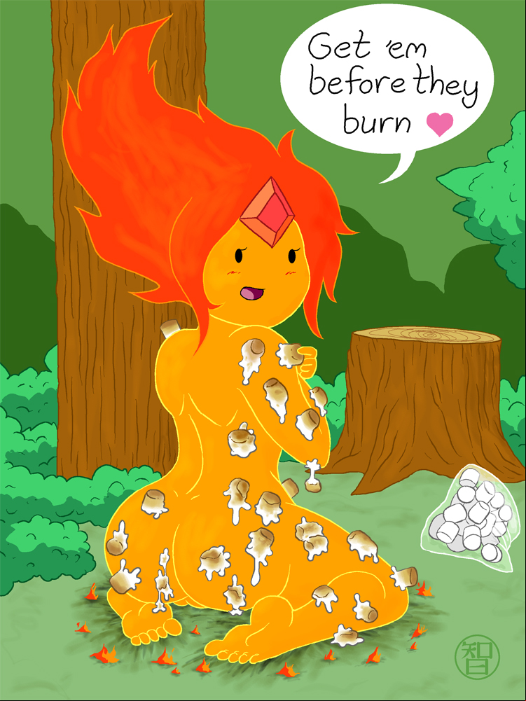 image adventure time coldfusion flame princess